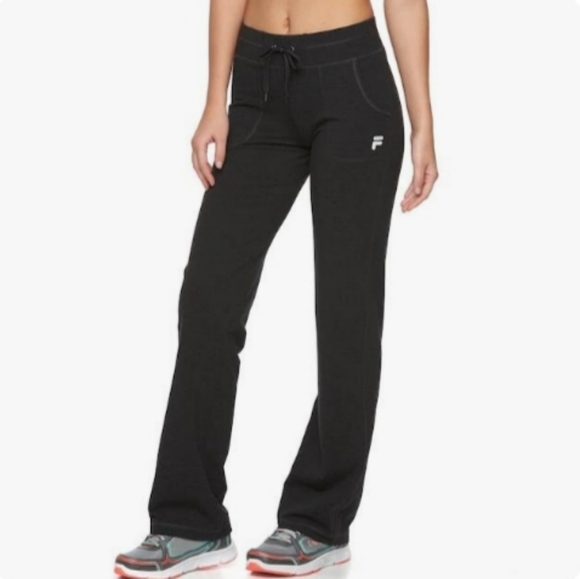 Fila Sports grey yoga front pockets pants thick material - Picture 1 of 9